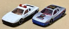 日本製 トミカ フェラーリ テスタロッサ 2台セット パトロールカー