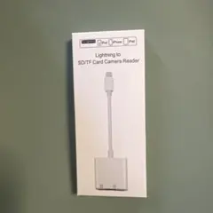 Lightning to SD/TF Card camera reader