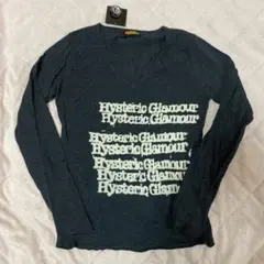 激レア‼︎ヴィンテージ新品タイプロゴＶネックニット