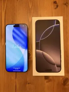 iPhone 16 Pro Max 256GB simフリー スペースブラック