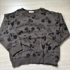 110㎝　ビールーム　トレーナー　スエット　ミッキー　ディズニー