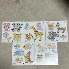 アクアビーズ　動物シート