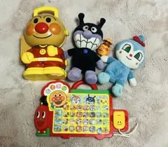 アンパンマン ぬいぐるみ おもちゃセット, 音声付き英語学習玩具 知育玩具