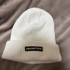 ホワイト ニット帽のサムネイル