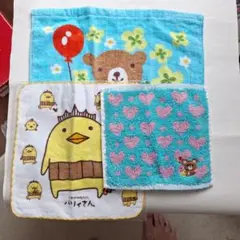 バリィさん タオルなど 3枚組
