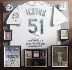 イチロー直筆サイン入り 2001年MLB ALL-STAR JERSEY(額入) イチロー直筆サイン入り 2001年MLB ALL-STAR JERSEY(額入) - メルカリ