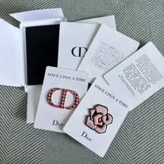 未使用　クリスチャンディオール　メモ帳　ノート　ステッカー　ローズ　ノベルティ