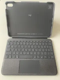 logi FOLIOTOUCH グレーキーボードケース