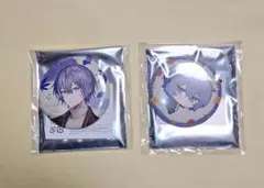 にじさんじ まねきねこ 秋日和 小柳ロウ 缶バッジ 等身 SD 2点セット