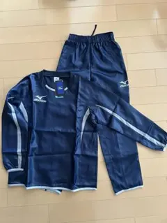 Mizuno ネイビー ジャケットとパンツセット 150