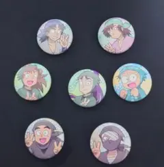 忍たま乱太郎 缶バッジコレクション 善法寺伊作 立花仙蔵 雑渡昆奈門 諸泉尊奈門