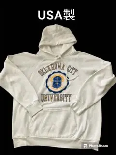 【ビンテージ スウェットパーカー】80s90sカレッジvintage