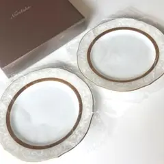 ノリタケ プレート ペア 食器セット Noritake 金彩 お皿 ゴールドのサムネイル
