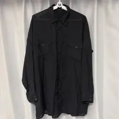 SLY シアーシャツ ブラック 長袖