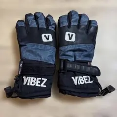 スノボー　スキーグローブ Mサイズ　VIBEZ 防水　調整可能