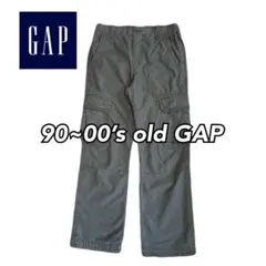00s OLD GAP ギミック カーゴパンツ オリーブ 84×81