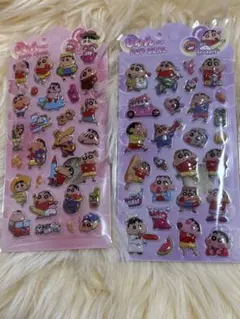 2枚セットしんちゃんボンボンドロップシール