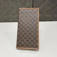 CELINE マカダム　札入れ　ブラウン