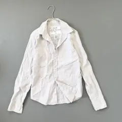 Frank & Eileen スキッパーシャツ ストライプBARRYバリー