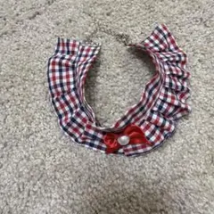 鎌倉ドッグ リボン チョーカー チェック