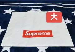 Supreme 大サイズ ショップ袋 ホワイト