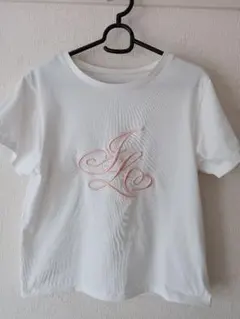 け*ー様 GRL ホワイト 半袖Tシャツ Fサイズ