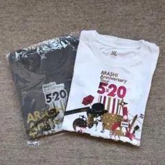 ARASHI 5×20 Tour Tシャツ 白 グレー セット