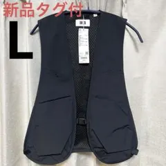 ✨【激レア完売品・新品未使用美品】✨ UNIQLOユーティリティベスト黒Lサイズのサムネイル
