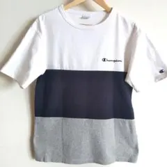 Champion カラーブロック Tシャツ メンズM