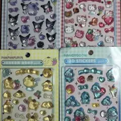 ハローキティ クロミ サンリオ ボンボンドロップ シール