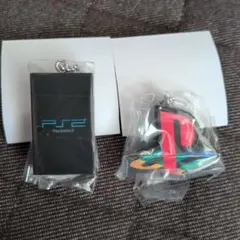 プレイステーションミニチュアチャームPlayStation 2 ブラック　ロゴ