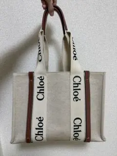 Chloé woody ミディアムトートバッグのサムネイル