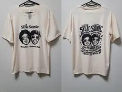 たにやん様専用【SILK SONIC】TシャツL BRUNO MARS カーキ