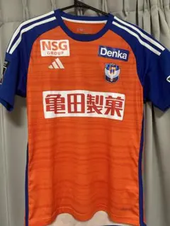 adidas サッカー応援ユニフォーム Lサイズ アルビレックス新潟