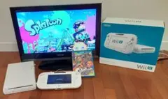 動作確認済み　ソフト付きですぐ遊べる　入手困難　希少　WiiU ニンテンドー