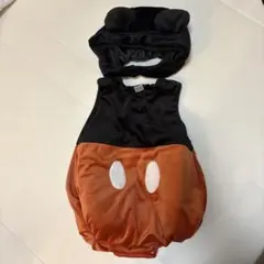 【美品】ミッキー なりきりロンパース ディズニー　着ぐるみ 90-100