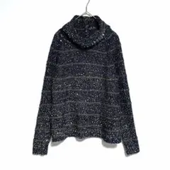 TRU TRUSSARDI STILE タートルネック　ニット　長袖　38