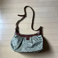 russetモノグラムショルダーバック