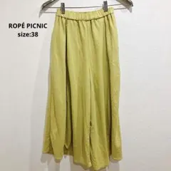 【ロペピクニック】パンツ ワイドパンツ フレアパンツ ガウチョパンツ 38 裏地