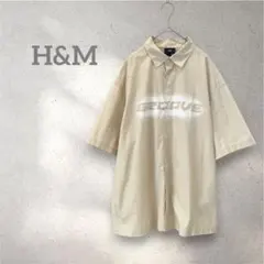 H&M ルーズフィット 半袖シャツ Mサイズ メンズのサムネイル