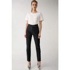 MOUSSY MVS SKINNY ワンウォッシュ　24インチ　ブルー