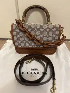 COACH ローグ 25 シグネチャー テキスタイル 3WAY 1177 - メルカリ