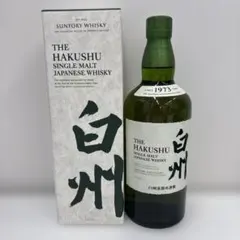 超メルカリ市 送料込 白州 HAKUSHU シングルモルトウイスキー　700ml サントリー 白州 シングルモルトウイスキー 700ml 43% カートン付き