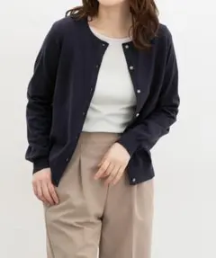 【しなやかニット・ヒアルロン酸加工】ヒアルロン酸クルーカーデ