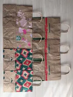 スターバックス ショップ袋 7枚セット