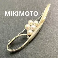 ミキモト　パールブローチ　入学式　ベビーパール　あこや真珠　本真珠　コサージュ