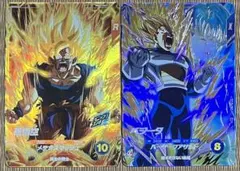 ドラゴンボール　スーパーダイバーズ　２弾　ゴッドレア　孫悟空　ベジータ