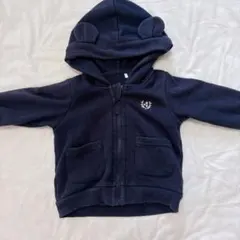 フード付き パーカー カーディガン 裏起毛 アウター