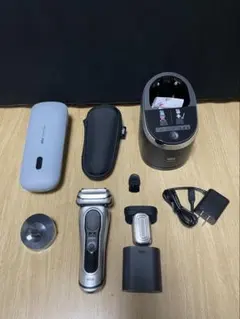 未使用 ブラウン 最上級 S9PRO＋ 自動洗浄機付き トラベル充電ポーチ 