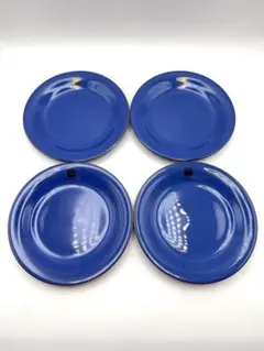 GIVENCHY ジバンシー ロイヤルブルー 小皿 ケーキ皿 平皿 4枚セット